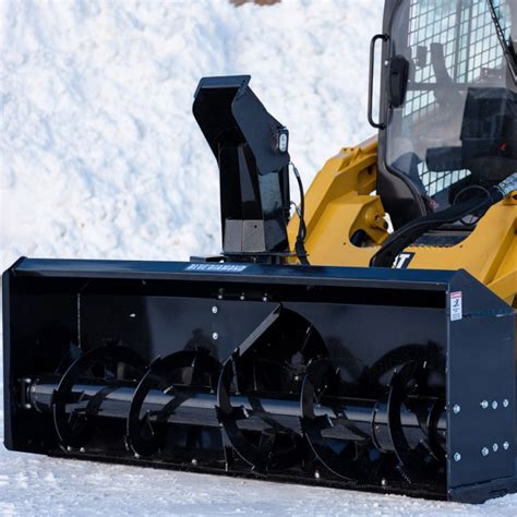 diy skid steer snowblower|skid steer mounted snow blowers.